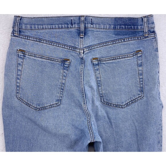 Abercrombie & Fitch 90s Slim Straight Curve Love Jeans Ultra High Rise Size 32 - Picture 9 of 10